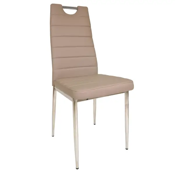 Krzesło tapicerowane cappucino DC2-001-B